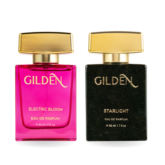 Combo: Electric Bloom & Starlight, 50ml each | Gilden Combo Pack of Women's Perfume